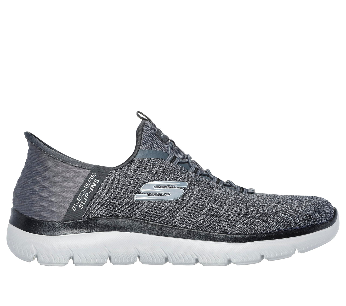 Skechers Men's Summits Key Pace Hands Free Slip-in Sneaker,Charcoal/Black,11 Wide 🍁 All In One Marketplace Canada