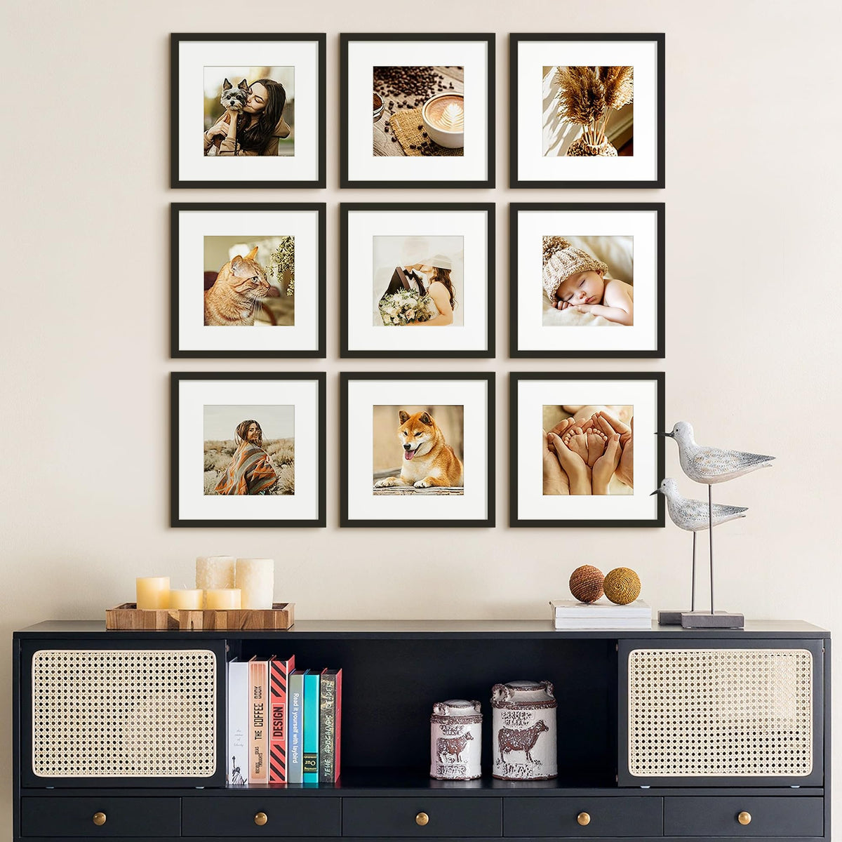 upsimples 12x12 Picture Frame,Black,1 Pack 🍁 All In One Marketplace Canada