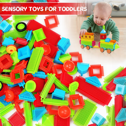 Feoxialy Stickle Bristle Building Blocks Bricks 108PCS Toys for Kids 3-5 🍁 All In One Marketplace Canada