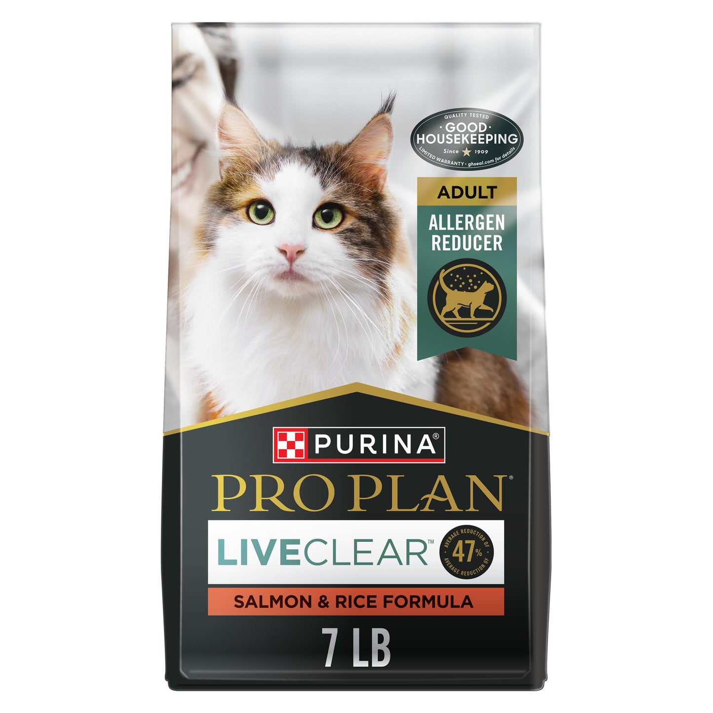 Purina Pro Plan LiveClear Allergen Reducing Dry Cat Food, Salmon & Rice 3.18kg 🍁 All In One Marketplace Canada