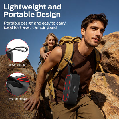 Monster Portable Bluetooth Speaker, 30W Loud Sound Wireless Speaker, IPX6 Waterproof Speaker, 17 Hours Playback, Bluetooth 5.4 TWS Pairing Portable Speakers for Home, Outdoors - Available at All In One Marketplace Canada