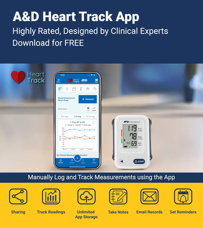 A&D Medical Wrist Blood Pressure Monitor for Home Use - UB-525CN, BP Adjustable Cuff (5.3-8.5"/13.5-21.5 cm) One Button Operation, 60 Reading Memory, FSA/HSA Eligible, 2 AAA Batteries - Available at All In One Marketplace Canada