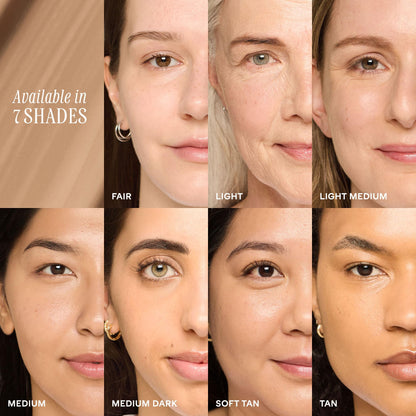 Marcelle CC Cream SPF 35, Light Medium, Complete Correction, Tinted Moisturizer, Non-Comedogenic, Perfume-Free, Paraben-Free, Oil-Free, Hypoallergenic, Cruelty-Free, 30 mL MARCELLE