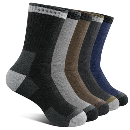 YUVFEHY 5 Pairs Merino Wool Socks for Men Extra Thick for Winter Hiking 🍁 All In One Marketplace Canada