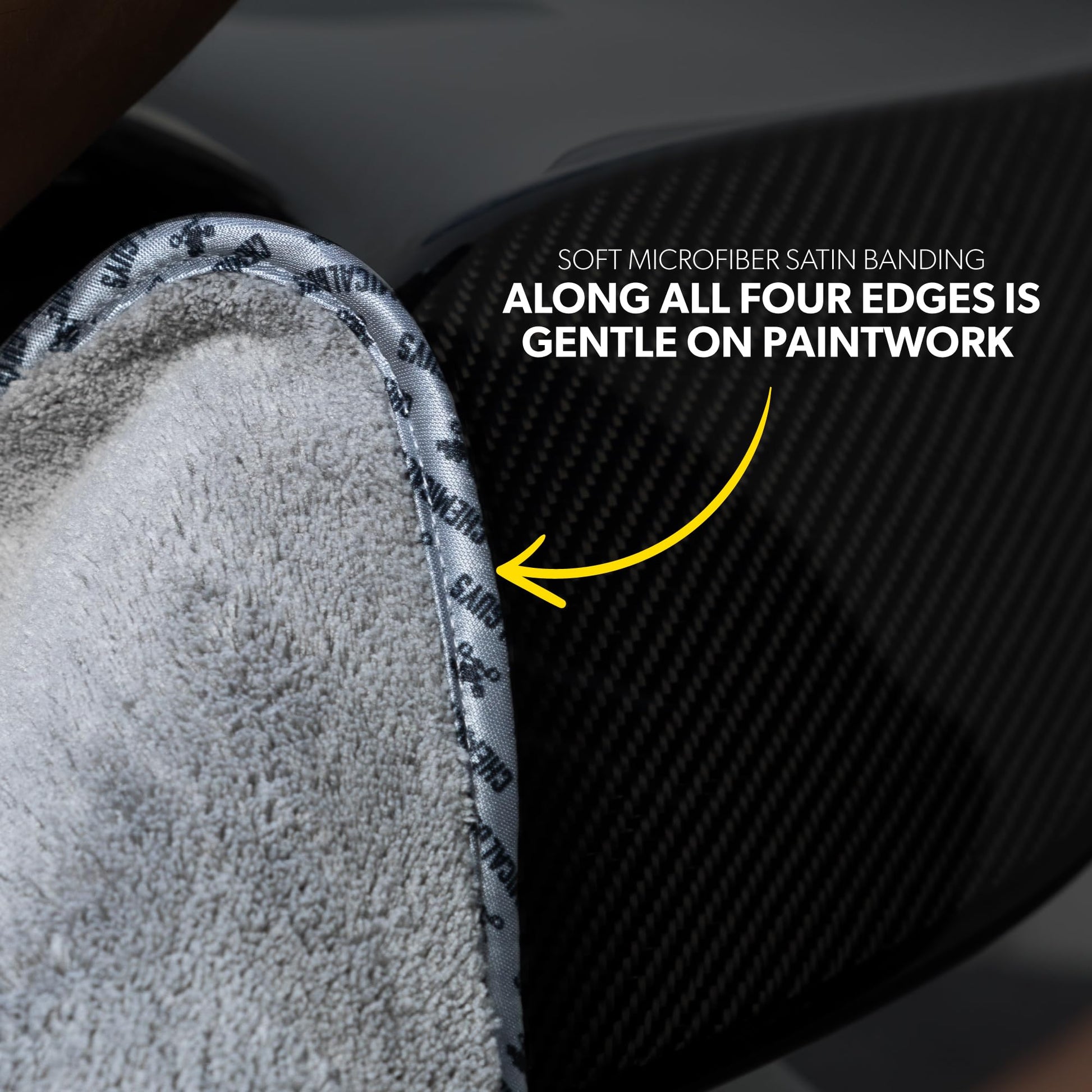 Chemical Guys Woolly Mammoth Microfiber Towel (36" x 25") Cars, Trucks, SUVs, RVs, Home, Pets, Messes, Grey Chemical Guys