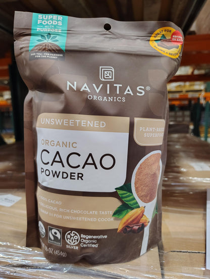 Navitas Organics Cacao Powder, 16 Ounce