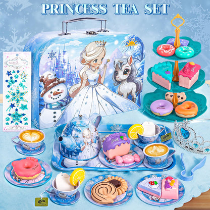 Hohosunlar Kids Tea Party Set for Little Girls Toddlers 3 4 5 6 7 8 🍁 All In One Marketplace Canada
