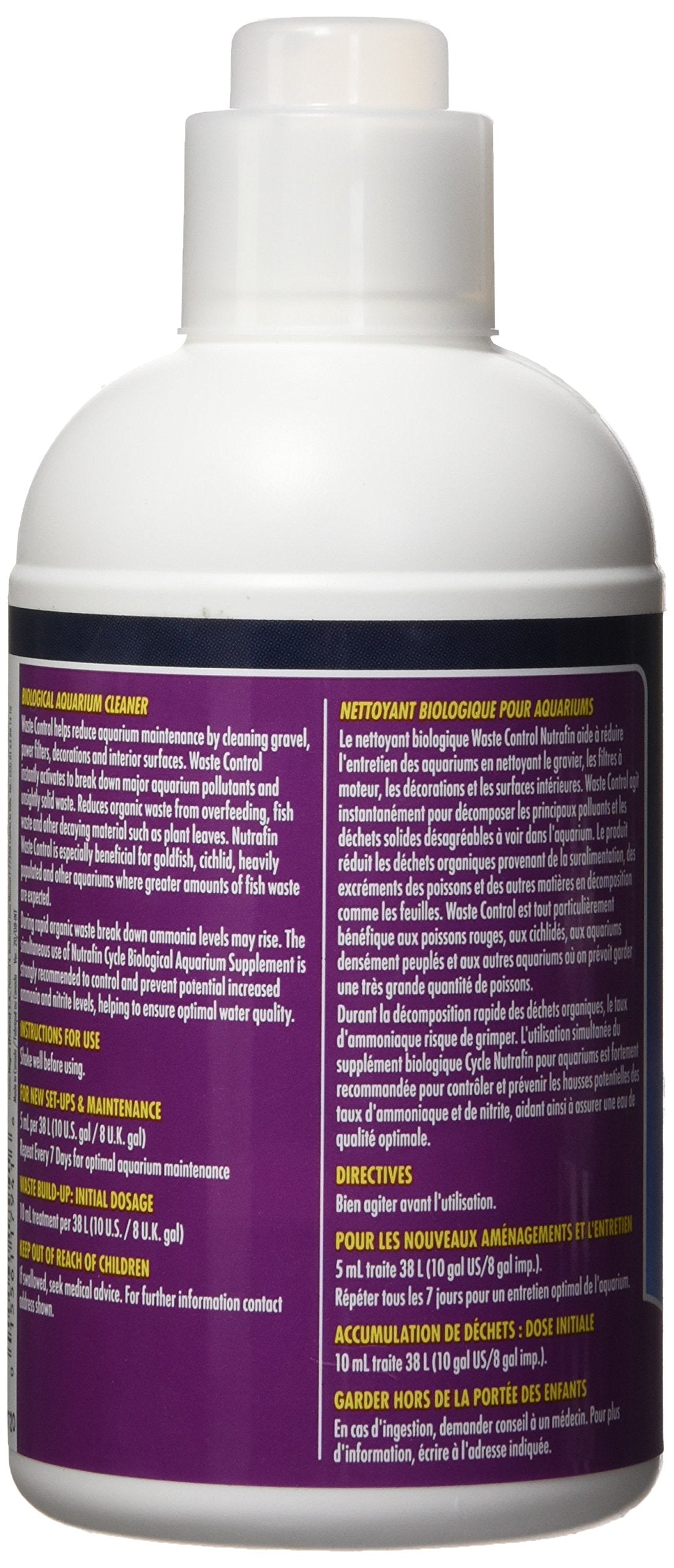 Nutrafin A7941 Waste Control Bio Aqua Cleaner, 16.9-Ounce Nutrafin