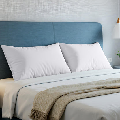 Utopia Bedding Set of 4 Waterproof Pillow Protectors with Zipper Queen Size (White), Ultra Soft Pillow Covers, Bed Bug and Dust Mite Proof Pillow Encasements, Moisture Wicking Pillow Cases