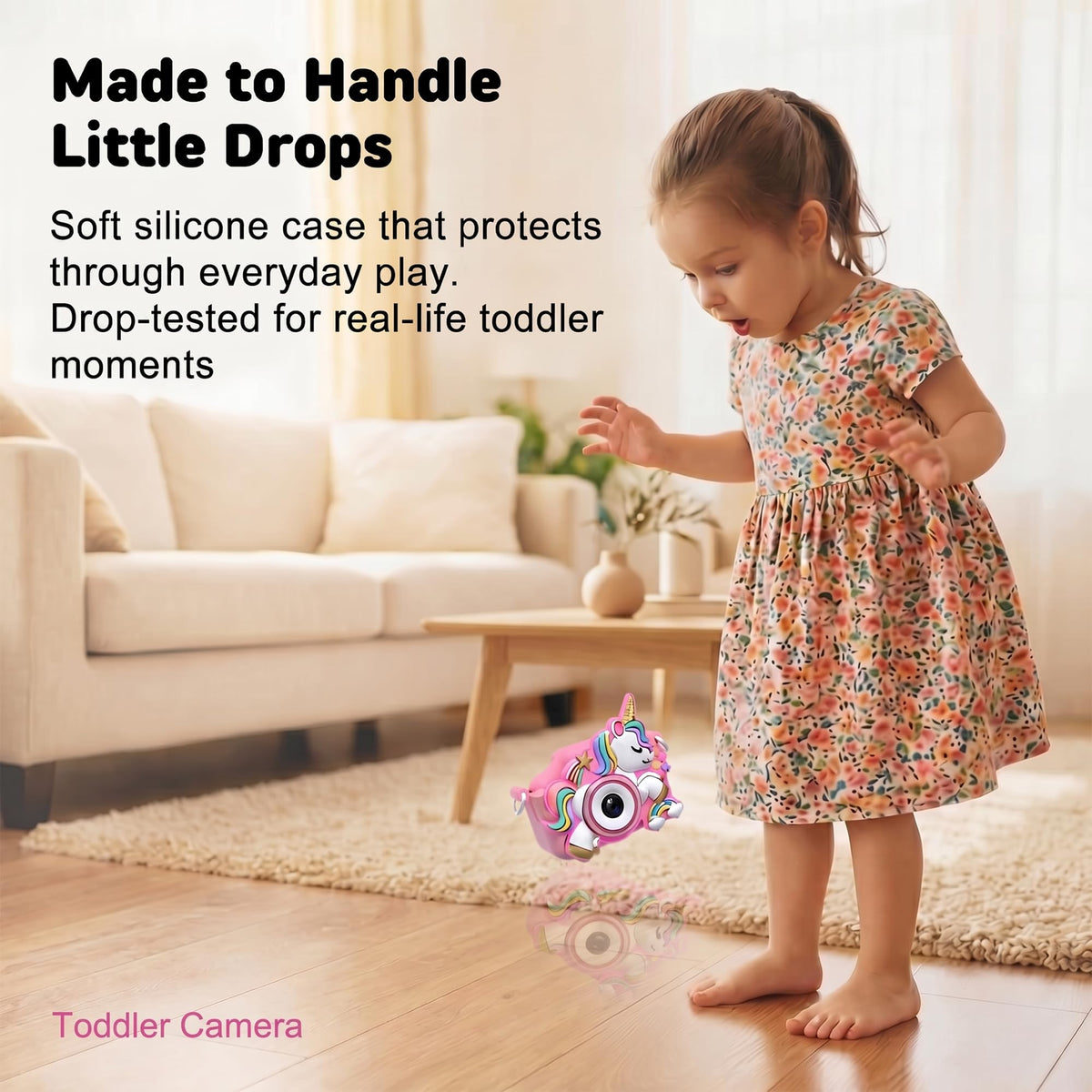 Kids Camera for Girls Toys Gifts: 3 4 5 Year Old Girl Gifts Small Children Selfie Digital Pink Camera for Kids, Christmas Birthday Gift for Girls Toy Cameras for Toddlers Age 3-5, 32G SD Card Included 🍁 All In One Marketplace Canada