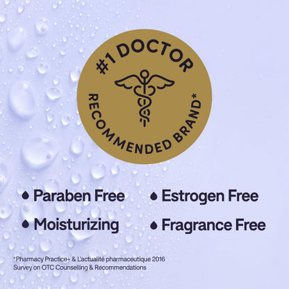 Replens Long-Lasting Vaginal Moisturizer and Lubricant, Replenish internal vaginal moisture, Immediate relief, Paraben free, Estrogen Free, Fragrance Free, 14 Applications, 35 g - Available at All In One Marketplace Canada