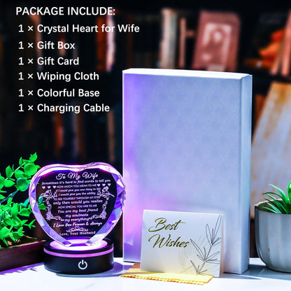 YWHL Gifts for Wife I Love You Gift Idea for Wedding Anniversary & Birthday 🍁 All In One Marketplace Canada