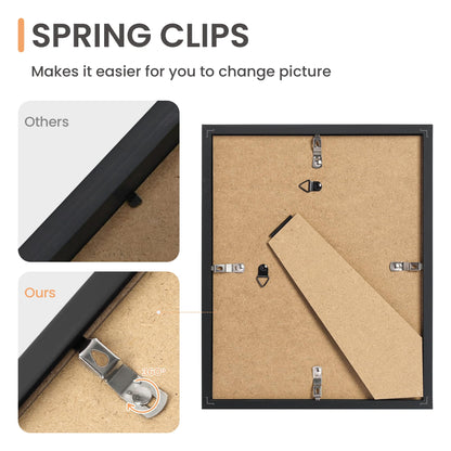 upsimples Picture Frames, 10 Pack Gallery Wall Frame Set,Black 🍁 All In One Marketplace Canada