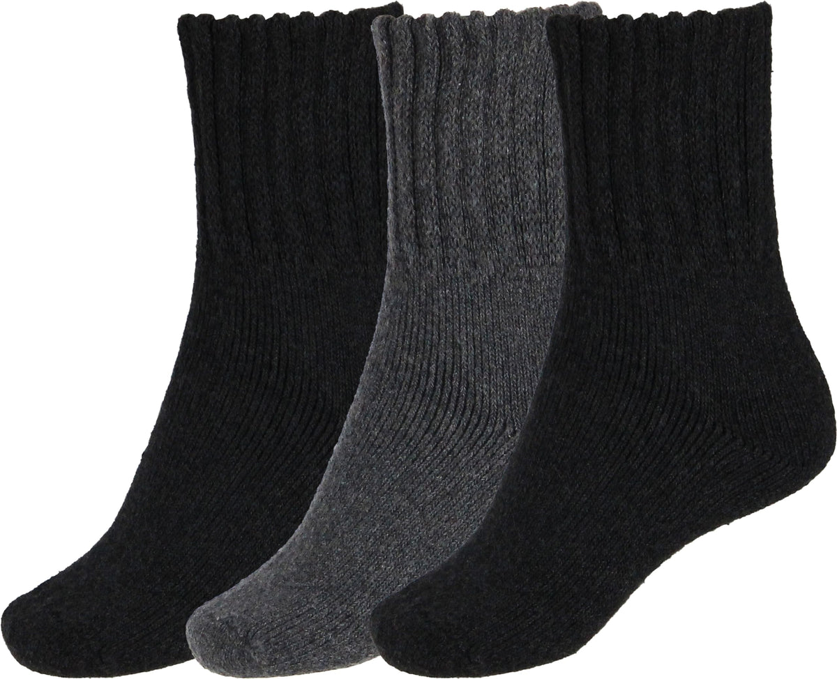 BenSorts Women Boots Socks Warm Thick Cozy Winter Crew Gifts Black Gray 🍁 All In One Marketplace Canada