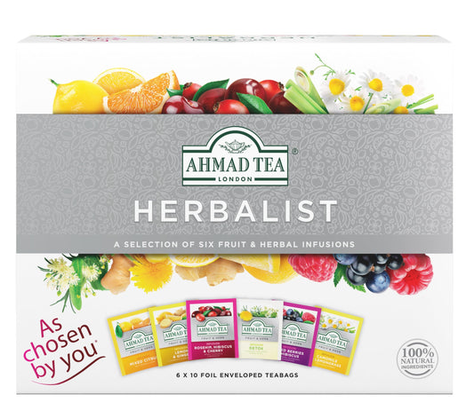 Coffret d'infusions Ahmad Tea | 60 sachets