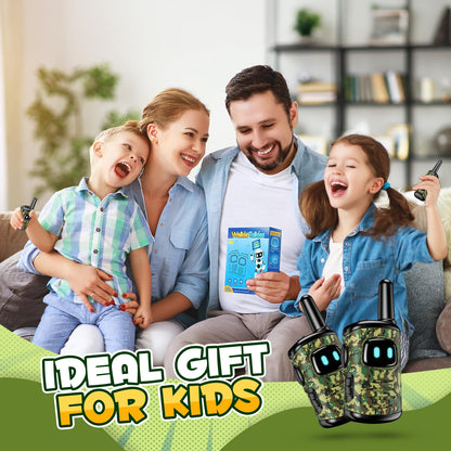 Walkie Talkies for Kids, Exssary Toys for Boys Girls 3-6 Walkie Talkie 3 4 5 6 Year Old Boy Gifts Christmas Birthday Gifts Camping Military Army Outdoor Toys for Kids 3-5 Camouflage Green 🍁 All In One Marketplace Canada