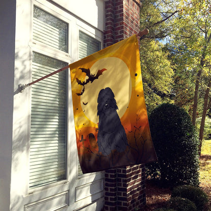 Caroline's Treasures BB4340CHF Halloween Bouvier des Flandres Flag Canvas House Size, Large, Multicolor