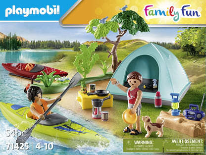 Playmobil Camping with Kayaks