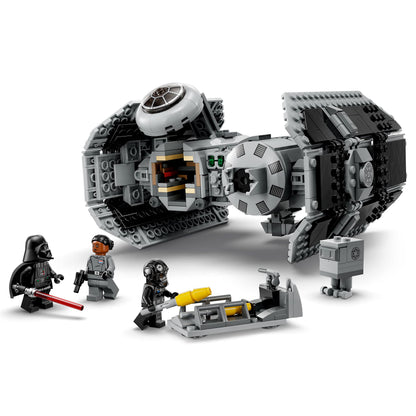 LEGO Star Wars TIE Bomber Model Building Kit, Star Wars Toy Starfighter with Gonk Droid Figure, Darth Vader Minifigure and Lightsaber, Collectible Star Wars Gift for 9 Year Olds, 75347 - Available at All In One Marketplace Canada