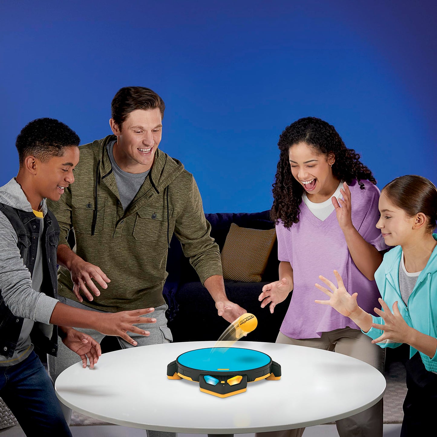 Rebounce Game | Indoor and Outdoor Electronic Action Game for Kids, Teens, and Adults | Ages 8+ | 2 to 6 Players | 10 Mins. | Family Travel Games (English Version) 🍁 All In One Marketplace Canada Hasbro Gaming