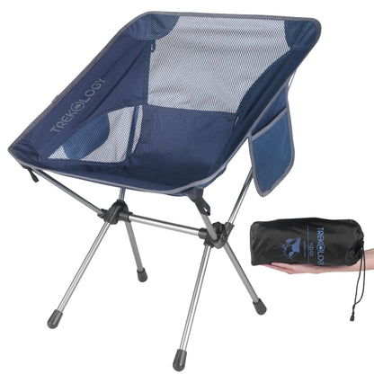 TREKOLOGY lightweight Camping Chairs for Adults - Compact & Ultralight Portablefor for Outdoor Adventures, Hiking, Backpacking – Comfortable Chaise Camping Compacte & Durable YIZI GO Chaise de Camping