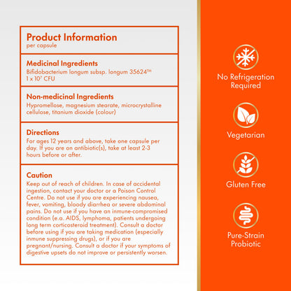 Align Probiotic Digestive Support, IBS Symptom Relief: Gas, Abdominal Discomfort, Bloating, Helps Healthy Intestinal Flora for Women & Men, 28 Capsules