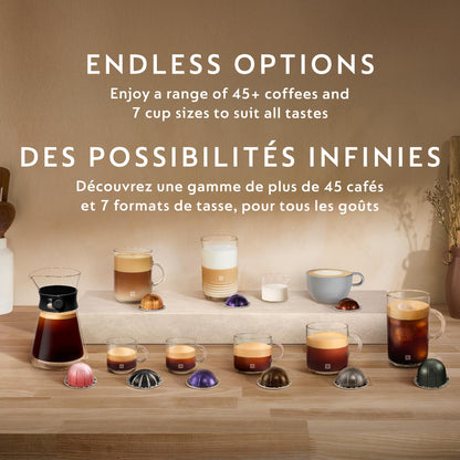 Nespresso Vertuo Espresso Variety Pack Coffee Pods, 80 Pods