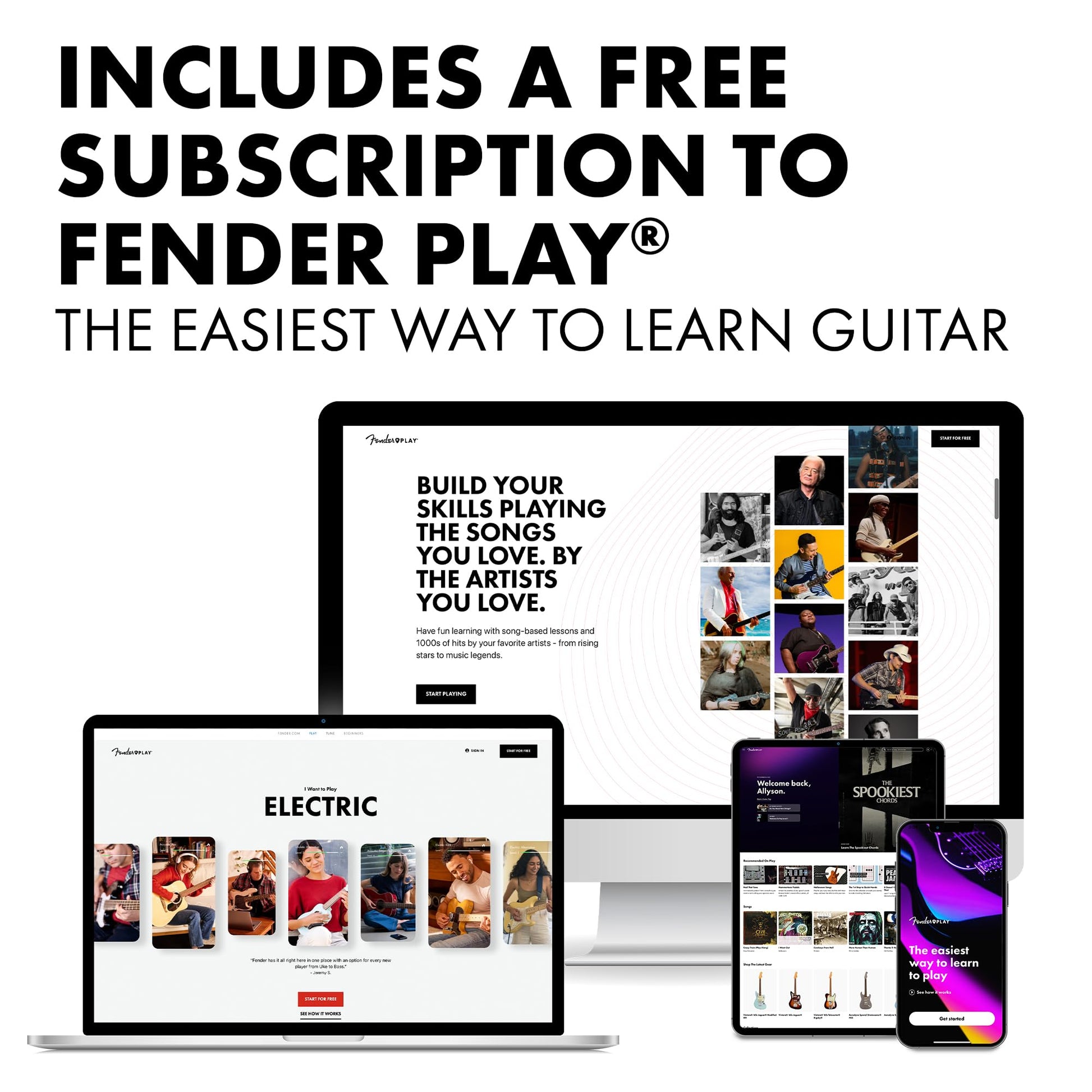 Fender California Debut Redondo CE Series Acoustic Guitar, Beginner Guitar, 2-Year Warranty, Includes Built-In Tuner, 2-Tone Sunburst Fender