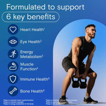 One A Day Multivitamin for Men - Daily Vitamins For Men-Men's Multivitamin With Vitamin A, Vitamin C, Vitamin D and Zinc for Immune Support, Vitamin E, B12, Magnesium, Lycopene Calcium, 250 tablets