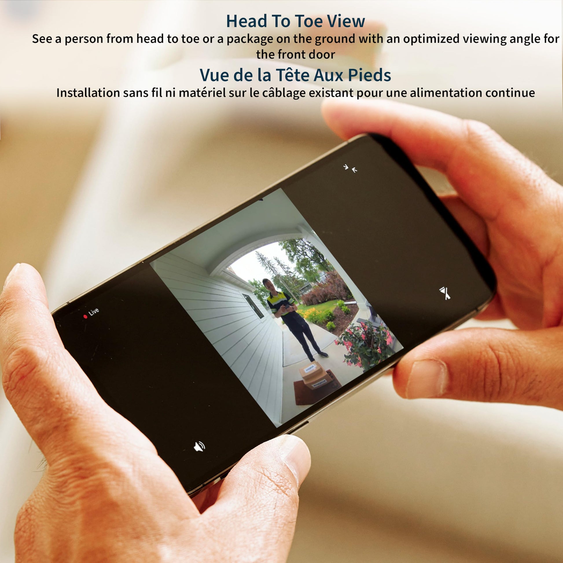 Arlo Essential Security Camera 2K (3rd Gen, 2025 Release) - Wireless Outdoor Camera, Battery Power, Person Recognition, Package Detection, Animated Preview, 1-Month Trial of Secure Plan, 2 Cam, White Arlo