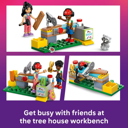 LEGO Friends Friendship Tree House Hangout - Building Toy Playset for Kids, Girls and Boys, Ages 8+ - Pretend Play Gift Idea for Birthdays - with 4 Minidolls and 2 Animal Figures - 42652 🍁 All In One Marketplace Canada