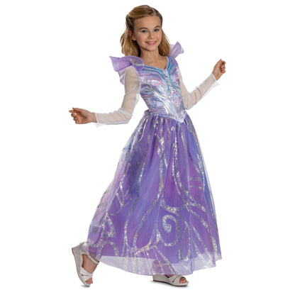 Costume de luxe Glinda pour le bien, tenue officielle de film pour Halloween pour enfants, taille filles (3T-4T)