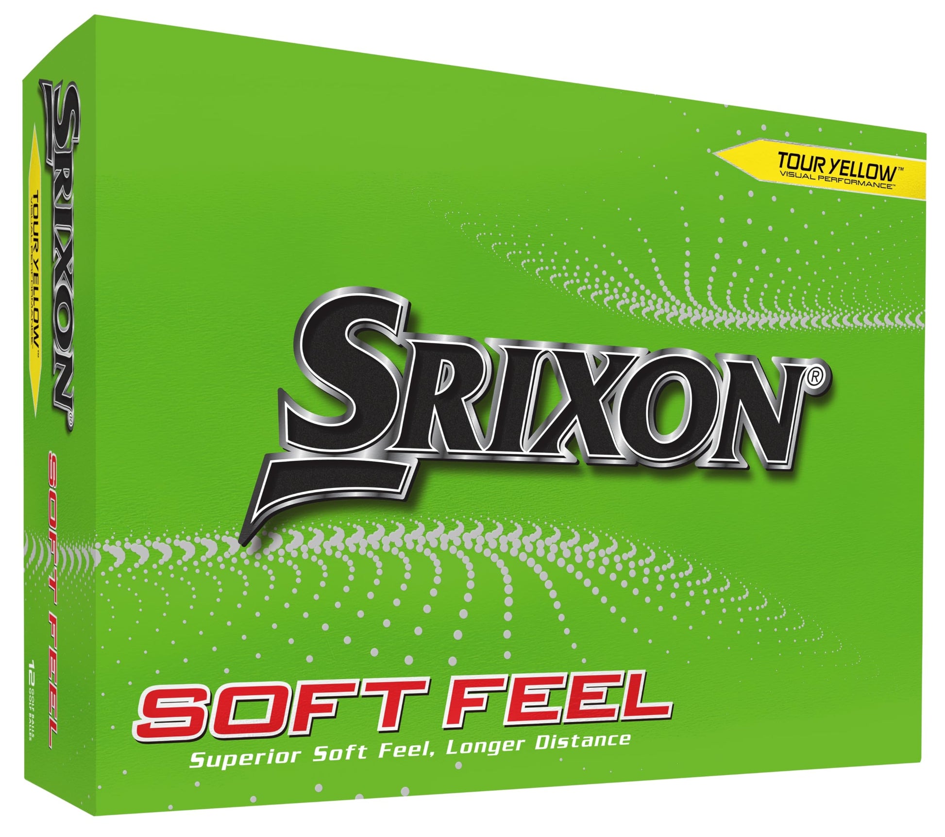 Srixon Soft Feel 12 Golf Ball Tour Yellow Srixon