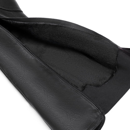 DREAM PAIRS Women Knee High Faux Fur Lined Boots,Black,8 🍁 All In One Marketplace Canada