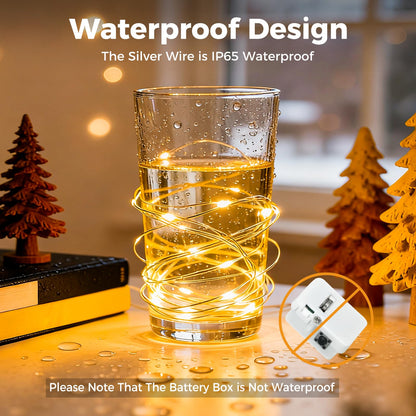 litogo 12 Pack Fairy Lights Battery Powered 3 Modes,2M 20LED Twinkle Lights 🍁 All In One Marketplace Canada