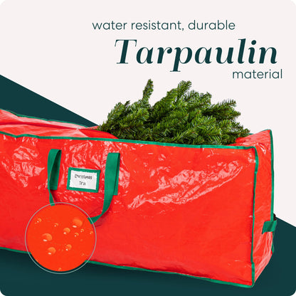 Handy Laundry Christmas Tree Storage Bag – 9 Ft, Heavy Duty, Red 🍁 All In One Marketplace Canada