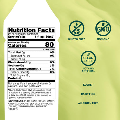 Monin Pistachio Syrup – Roasted Nutty Flavor for Coffee, Lattes, Mochas & Cocktails – 750 ml Vegan & Gluten-Free