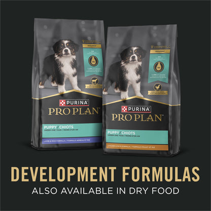 Purina Pro Plan Wet Puppy Food, Chicken & Rice Entrée Classic - 368 g Can (12 Pack) Pro Plan
