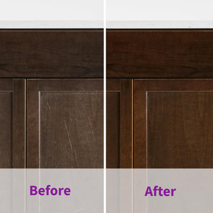 Rejuvenate Cabinet & Furniture Restorer Fills in Scratches Seals and Protects Cabinetry, Furniture, Wall Paneling