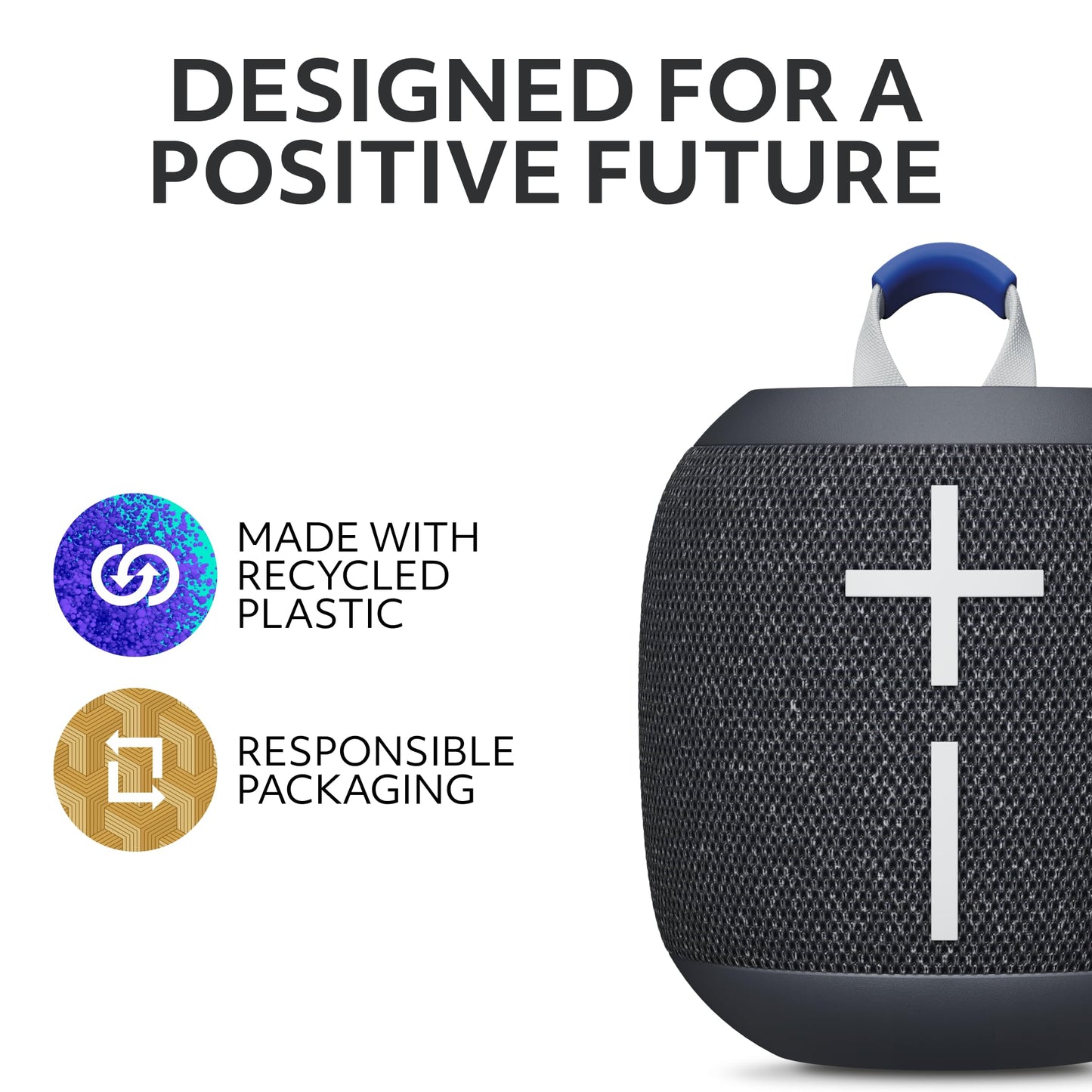 Ultimate Ears WONDERBOOM 4 Portable Waterproof Bluetooth Speaker with Big Bass and 360-Degree Sound, Dustproof Floating Speaker with 131ft (40m) Range - Black 🍁 All In One Marketplace Canada