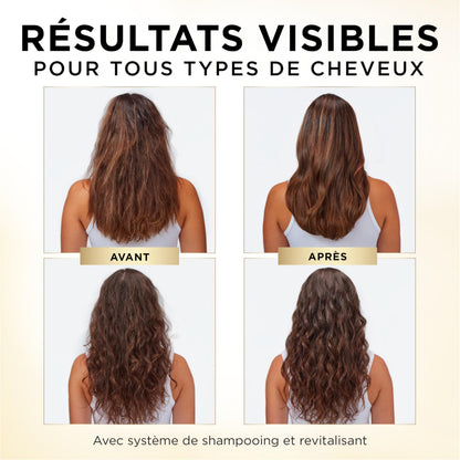 Pantene PRO-V Volume & Body Twin Pack Shampoo, 820 mL Each + Intense Rescue Shot Treatment, 15 mL for dry hair, 1.65 L in Total