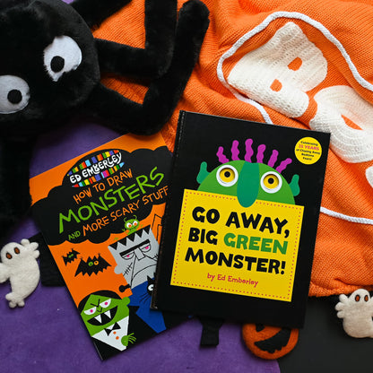 Va-t’en, Grand Monstre Vert ! : Un livre d’images amusant et interactif qui aide les enfants à chasser leurs peurs d’Halloween