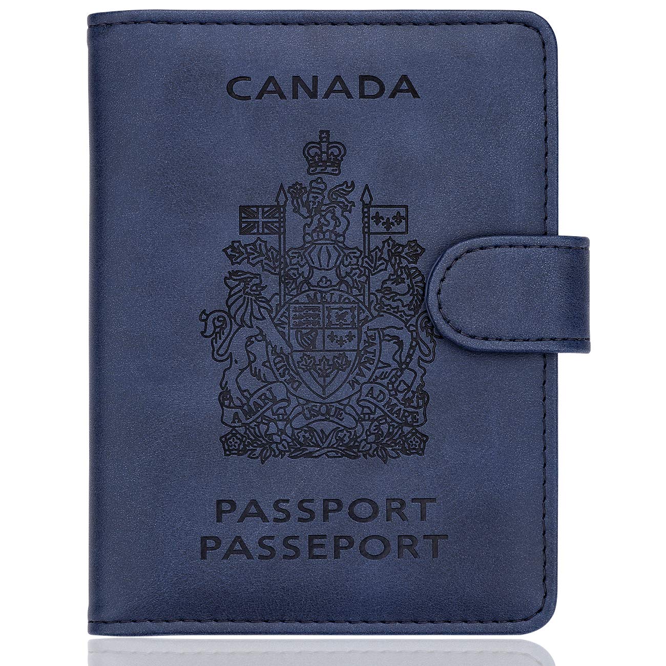 WALNEW RFID Blocking Passport Holder Travel Wallet Cover Case - Available at All In One Marketplace Canada