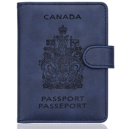 WALNEW RFID Blocking Passport Holder Travel Wallet Cover Case - Available at All In One Marketplace Canada
