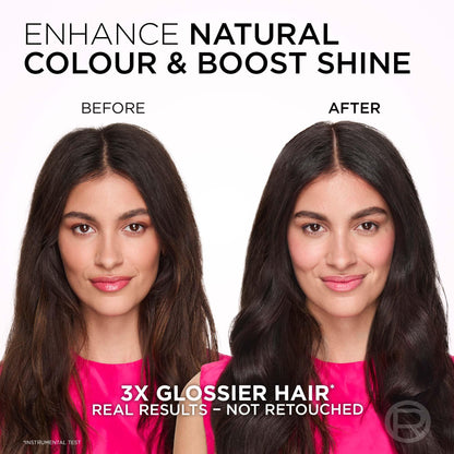 L'Oréal Paris Casting Crème Gloss Hair Dye, 300 Darkest Brown, Semi permanent Hair Color with Hair Gloss, 1 Kit (Pack of 2) L'Oreal Paris