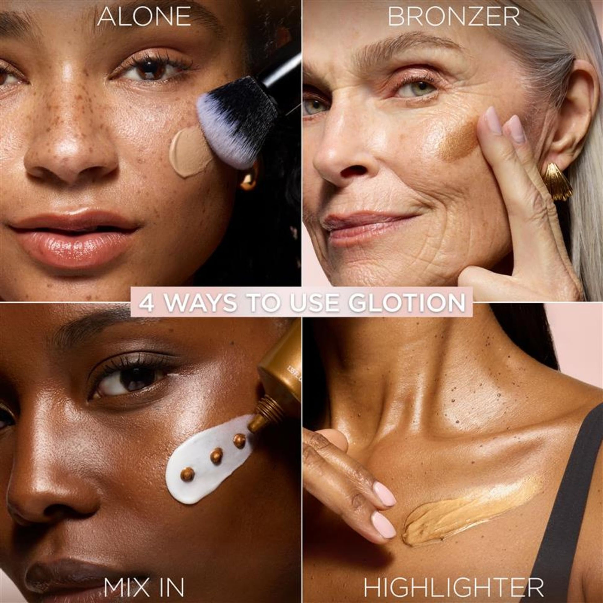 L’Oréal Paris True Match Lumi Glotion, Highlighter, Natural Glow Enhancer for Face & Body, Makeup, Instantly Hydrates and Illuminates Skin, Sheer Color Tint, Offers a Sunkissed Glow, 904 Deep, 40 mL