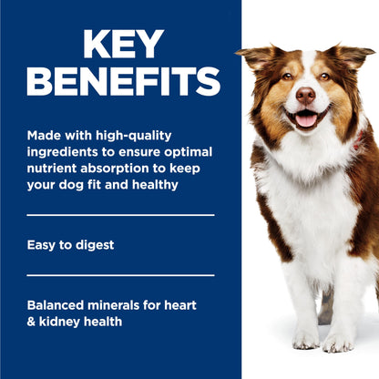 Hill's Science Diet Adult 7+, Senior Premium Nutrition, Wet Dog Food, Beef & Vegetables Stew, 12.8 oz Can, Case of 12 - Available at All In One Marketplace Canada