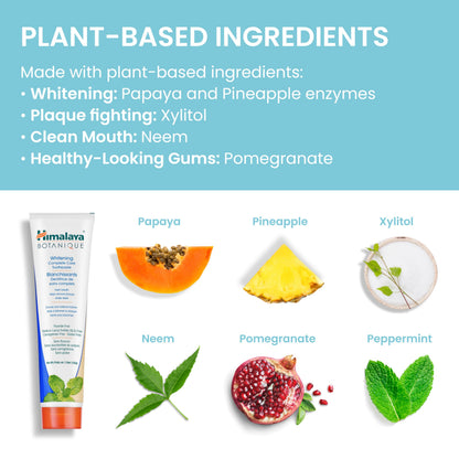 Himalaya Botanique Complete Care Whitening Toothpaste Peppermint 150g 4Pack 🍁 All In One Marketplace Canada