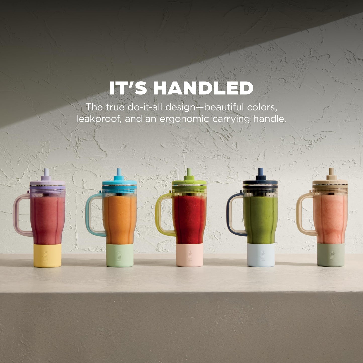 Ninja BlendBOSS Personal Blender, 26oz/770mL, 1200PW, Watermelon, DB351CGN Ninja