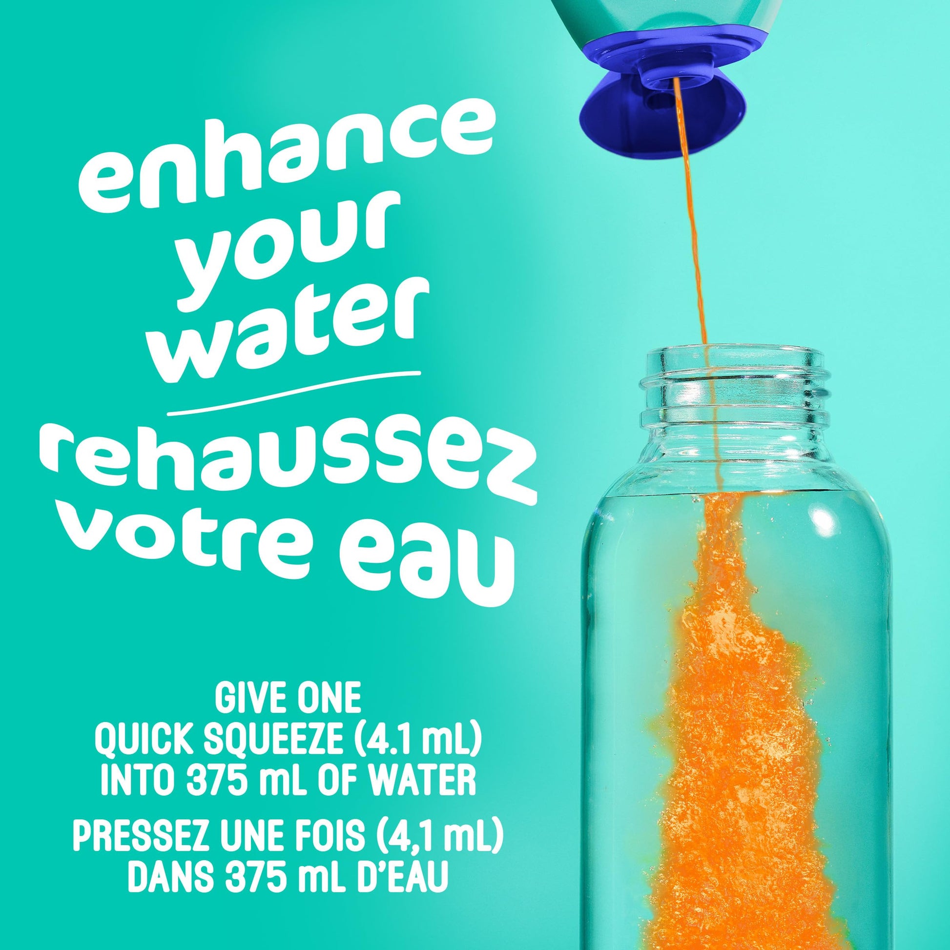 Mio Hydrate Orange Electrolyte Water Enhancer, 48 mL Bottle (12-Pack)